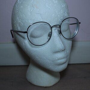 Ray-Ban RB3681V Round Gunmetal Metal Eyeglasses Frames, Retro, Classic